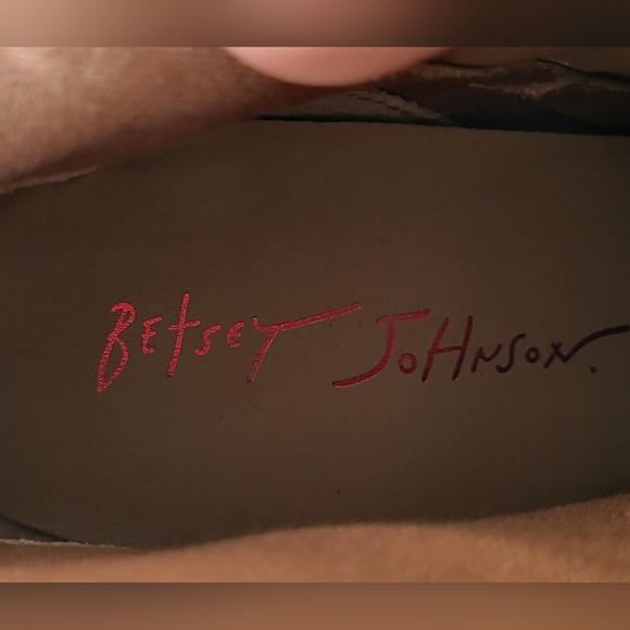 Betsey Johnson Idris Platform Embellished Leopard Print  Buckle Sash Bootie Sz 8 - Picture 8 of 9